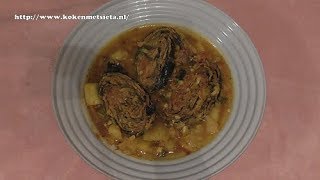 Stoofpotje van Sehena vegetarisch Sehena ke tarkaari [upl. by Anilatak]