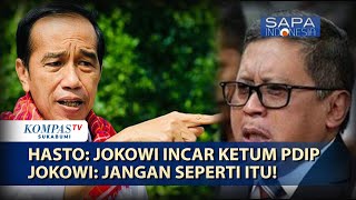 Jokowi Dituding Hasto Incar Kursi Ketum PDIP Andreas Hugo Itu Bukan Informasi Asalasalan [upl. by Asi]