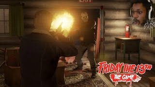 SCREAMING FOR MY FREAKING LIFE  Friday The 13th BETA [upl. by Forkey]