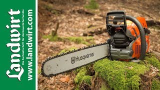 Husqvarna 572 XP Motorsäge im Test  landwirtcom [upl. by Giffard155]