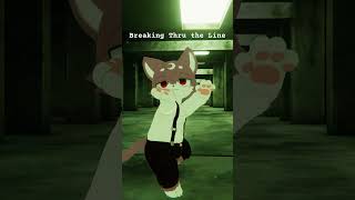 Breaking Thru the Line dance cover breakingthrutheline vrc vtuber [upl. by Westphal]