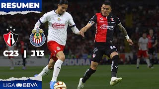 Resumen Atlas vs Chivas  Liga BBVA MX  Clausura 2023 [upl. by Yvaht]