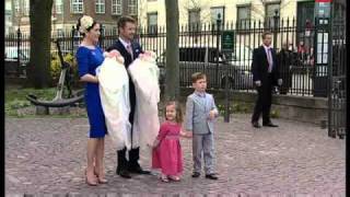 4 Christening of Prince Vincent amp Princess Josephine 14 April 2011 [upl. by Macri]