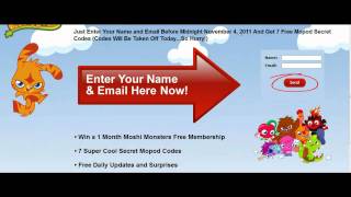 Moshi Monsters  How to Get Dustbin Beaver Code [upl. by Leigh487]