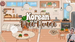 🧺Korean Free House 🌿Toca Boca 🧸Tocalifeworld  Makeover [upl. by Atires529]