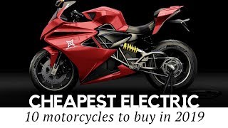 Top 10 Electric Motorcycles that Are Actually Affordable Starting at 2300 [upl. by Urbai150]