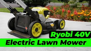 Easy Ryobi Lawnmower Blade Replacement Tutorial Expert Guide to Changing Electric Mower Blades [upl. by Yaffit]