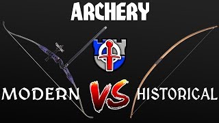 Modern vs Historical Archery [upl. by Tamas]