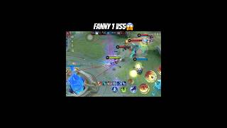 Fanny1vs5 😱😱😎shorts mobilelegends indonesia mlbb mlbbesports fannyfresstyle [upl. by Cele]