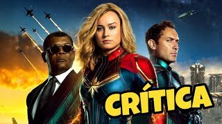 CAPITANA MARVEL  Crítica y opinión SIN y CON SPOILERS [upl. by Eiten]