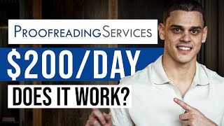 Online Proofreading Jobs For Beginners 2024  ProofreadingServices Review [upl. by Nytsirt592]