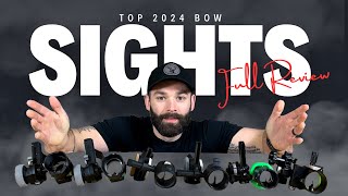 TOP 2024 Bow Sights  Dual Trac HHA Ryz Dialed Arxos UV Slider [upl. by Nrehtac]