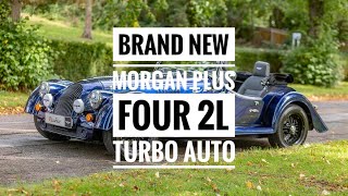 Brand new Morgan Plus Four auto [upl. by Anitahs]