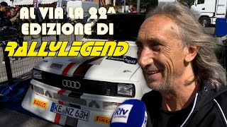 RallyLegend al via la 22 edizione [upl. by Acey]