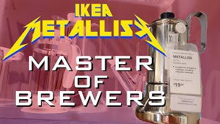 Best Stovetop Espresso Maker  Best Coffee Makers  Ikea Metallisk  Master Of Brewers [upl. by Htebyram725]