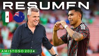 Resumen Mexico vs Nueva Zelanda  Amistoso 2024 [upl. by Adnamas]