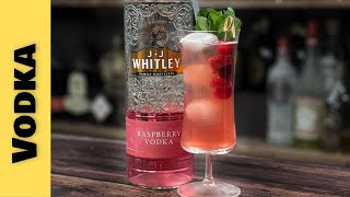 Easy Vodka Cocktails Recipes  RASPBERRY CRANBERRY amp AMARETTO [upl. by Nehtanoj295]