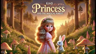 The Kind Princess and the Magical Forest  Heartwarming Fairy Tale Storybook [upl. by Arabeila]