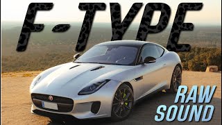 Jaguar Ftype V6 RAW SOUND Mountain Drive [upl. by Ahsinned]