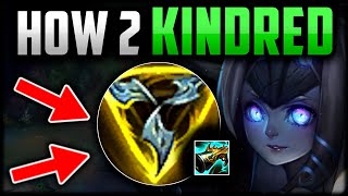 KINDRED JUNGLE IS NO JOKE  How to Play Kindred Jungle amp CARRY Season 14  League of Legends [upl. by Sirronal]