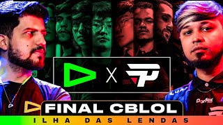 LOUD X PAIN GAMING A MAIOR FINAL DE CBLOL DA HISTÓRIA  ILHA DAS LENDAS [upl. by Ogg852]