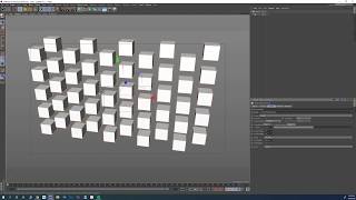 Cinema4D Cloner and Effector Introduction [upl. by Learsi]