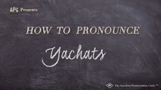 How to Pronounce Yachats Real Life Examples [upl. by Dyson3]