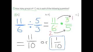 😉 6th Grade Unit 4 Lesson 13 Practice quotRectangles with Fractional Side Lengthsquot [upl. by Anyek]