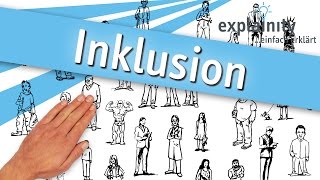 Inklusion einfach erklärt explainity® Erklärvideo UT [upl. by Cormier]