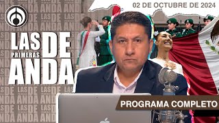 En Vivo  Las Primeras de Anda  Jueves 3 de Octubre 2024 [upl. by Billen]