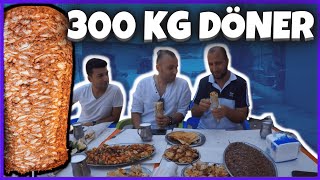 İnsan Boyunda 300 Kilo Döner  Adana Sokak Lezzetleri [upl. by Corvin]