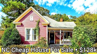 North Carolina Cheap Homes For Sale  128k  3bd  2ba  Old Houses For Sale [upl. by Lothair]