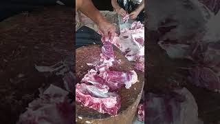 Sangli Meat cutting food fishcutting cuttingskills [upl. by Gherlein786]