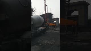 DRI dekh concrete RCC m30 with boom 60m3 10 Miller shortvideo [upl. by Ellery]