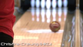 2013 Tenpin Bowling World Championships  Slow motion video of the womens players [upl. by Qifahs]