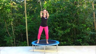 15mins Low Impact Rebounding Movement amp Mobility workout on a Bellicon Trampoline [upl. by Oiluj936]