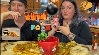 TESTING VIRAL FOOD TIKTOK BIRRIA BOMBSSICK MUKBANG [upl. by Janik876]