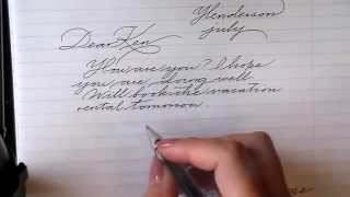 Tips for improving cursive writing [upl. by Ahsehyt543]