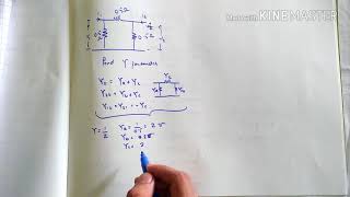 Admittance matrix short trick method of pie network zaroor dekhe [upl. by Suvart]