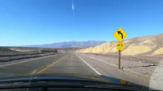 Death Valley  Stovepipe Wells to Badwater [upl. by Maze917]