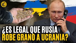 ¿Qué hace RUSIA con el grano robado a UCRANIA durante la guerra [upl. by Inod]