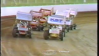 speedway Flashback Newcastle Motordrome Winfield Sprintcar Masters Div 1  23011994 [upl. by Assener11]