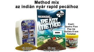 Őszi fogós receptek lehűlő vizekre 3 rész  Method mix az indián nyár rapid pecáihoz [upl. by Erodoeht]