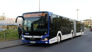 Sound Bus MAN NG 360 Hybrid Lions City 18C der Fa VIAS Bus GmbH [upl. by Llerrah504]