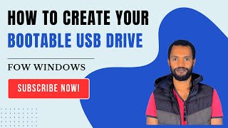 How to create bootable USB drive for windows [upl. by Innis434]