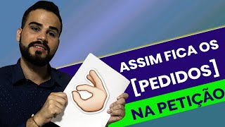 Como fazer os PEDIDOS na Petição de BPCLOAS [upl. by London]