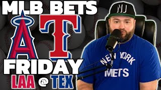 Angels vs Rangers Picks  MLB Bets with Kyle Kirms Friday 517 [upl. by Bencion895]