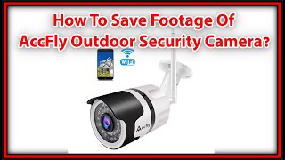 How To Save 264  H264 Video Footage Of Outdoor Security Camera AccFly To MP4 File Format [upl. by Salesin129]