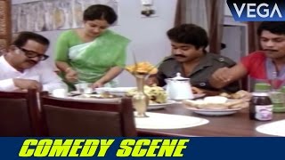 Jagathy Sreekumars Conversation With Mohanlals Father  Sukhamo Devi Movie Scenes [upl. by Tallbott]