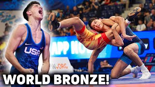 Michigan Commit Brock Mantanona Takes Bronze At The U17 World Championships [upl. by Enivid8]